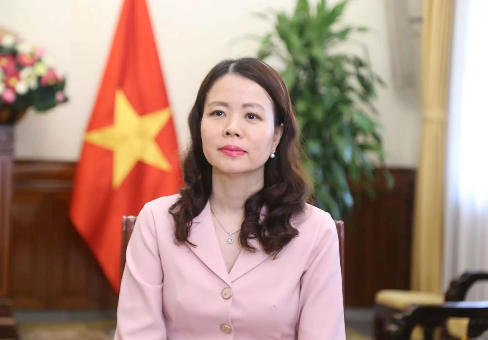 Thứ trưởng Bộ Ngoại giao Nguyễn Minh Hằng. Thứ trưởng Bộ Ngoại giao Nguyễn Minh Hằng.