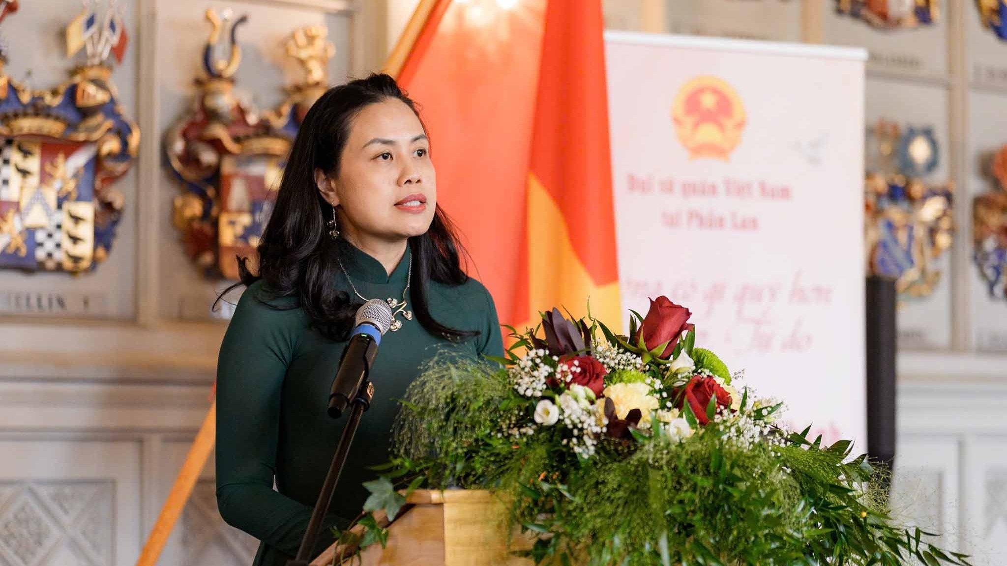 Đại sứ quán Việt Nam tại Phần Lan long trọng tổ chức kỷ niệm 80 năm Cách mạng tháng Tám và Quốc khánh 2/9