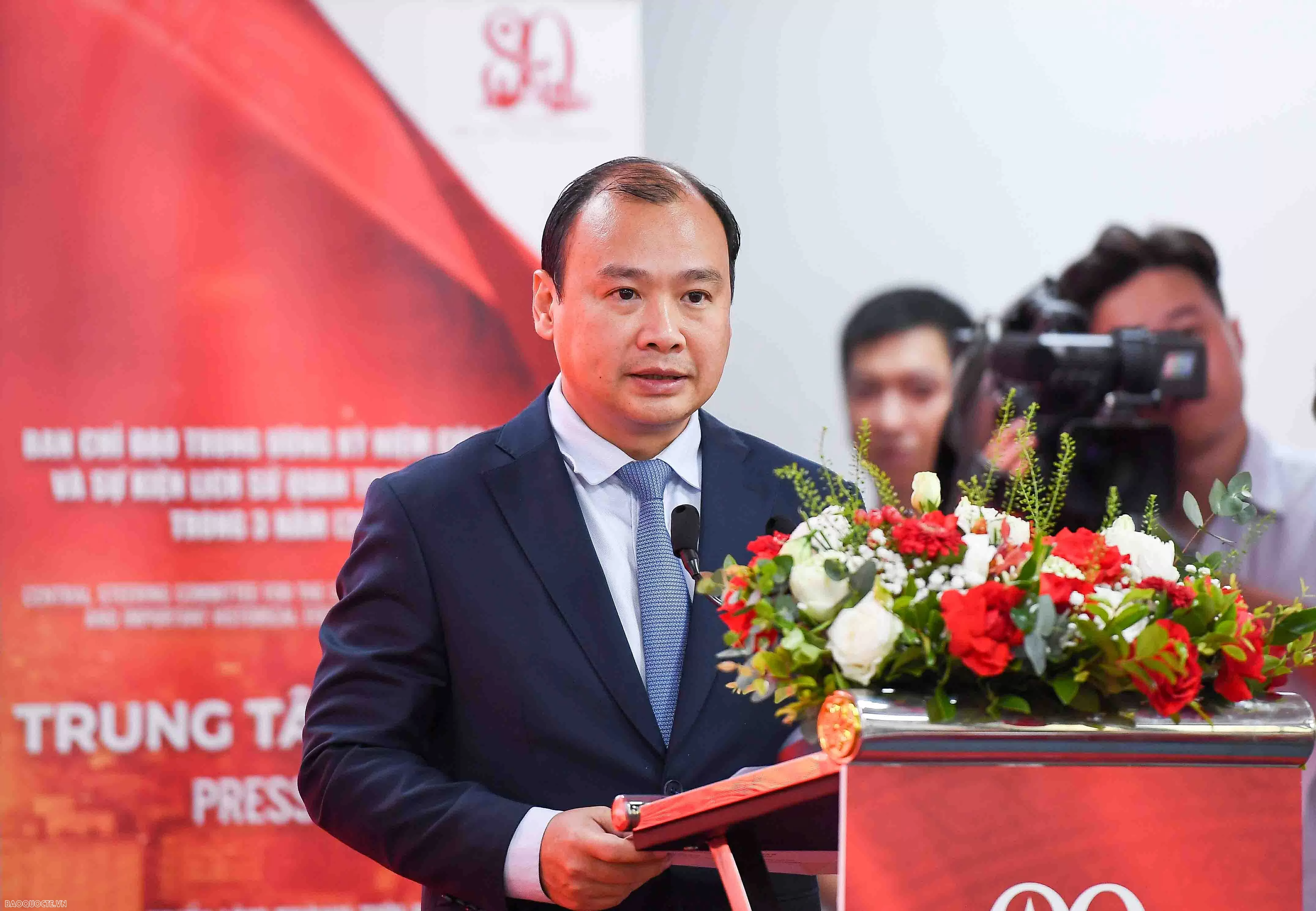 Khai trương Trung tâm Báo chí phục vụ triển lãm thành tựu 80 năm đất nước Khai trương Trung tâm Báo chí phục vụ triển lãm thành tựu 80 năm đất nước