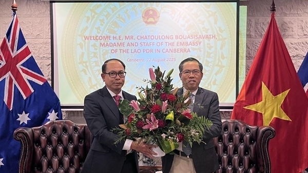 Đại sứ quán Lào chúc mừng Quốc khánh Việt Nam 2025