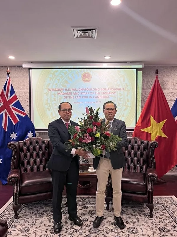 Đại sứ quán Lào chúc mừng Quốc khánh Việt Nam 2025