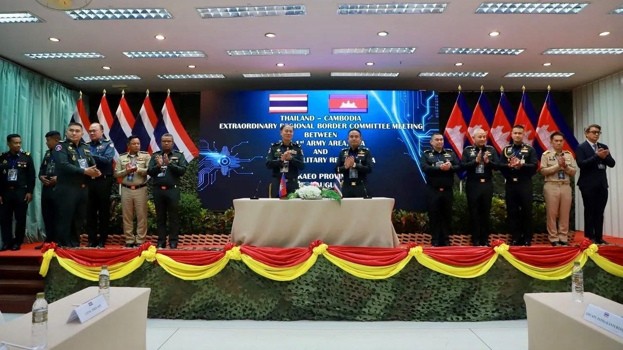 Cuộc họp Ủy ban biên giới khu vực Campuchia-Thái Lan kết thúc với tín hiệu tích cực