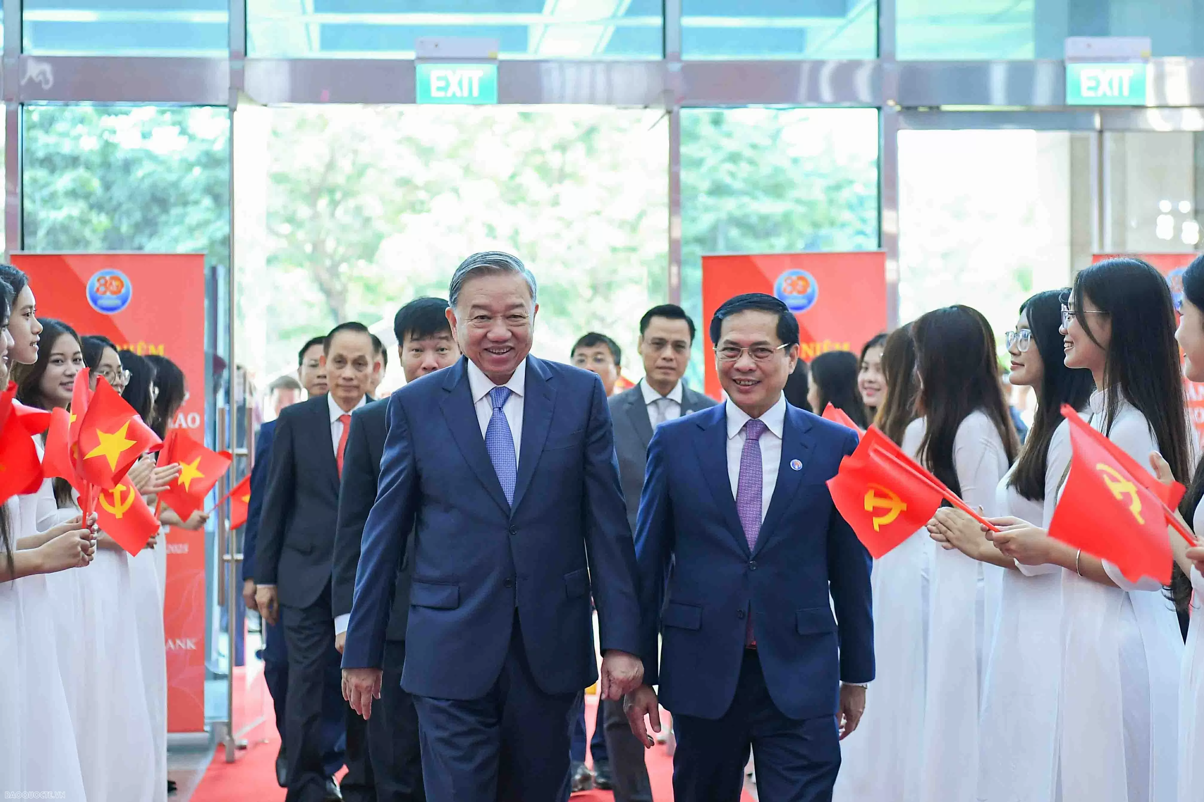 (Trực tuyến) Tổng Bí thư Tô Lâm dự Lễ kỷ niệm 80 năm Ngoại giao Việt Nam