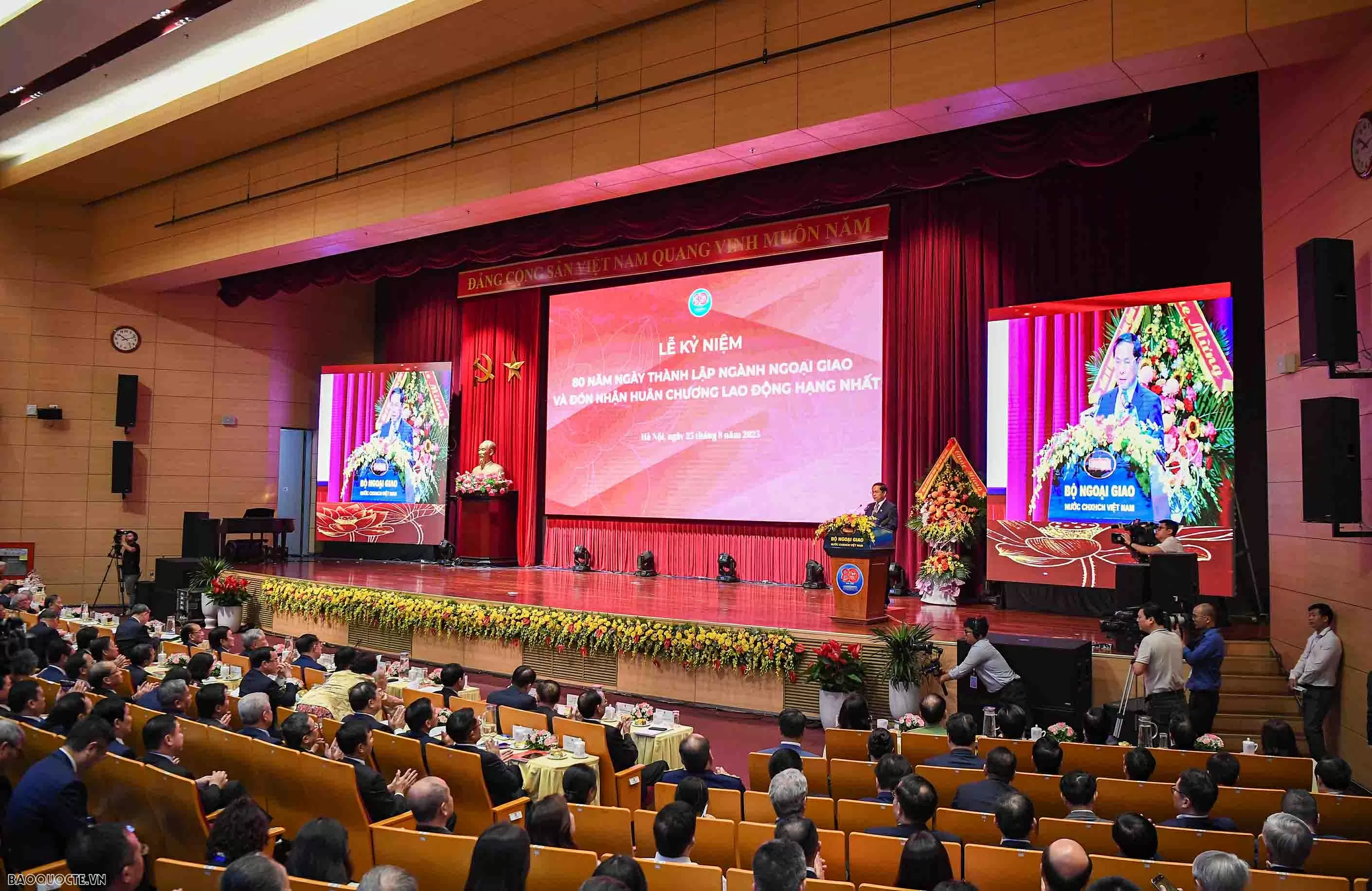 (Trực tuyến) Tổng Bí thư Tô Lâm dự Lễ kỷ niệm 80 năm Ngoại giao Việt Nam