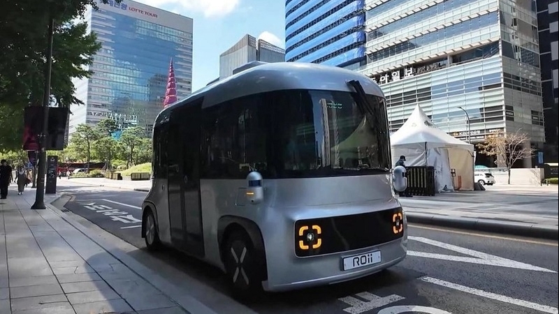 Hàn Quốc chuẩn bị triển khai xe buýt tự lái đầu tiên