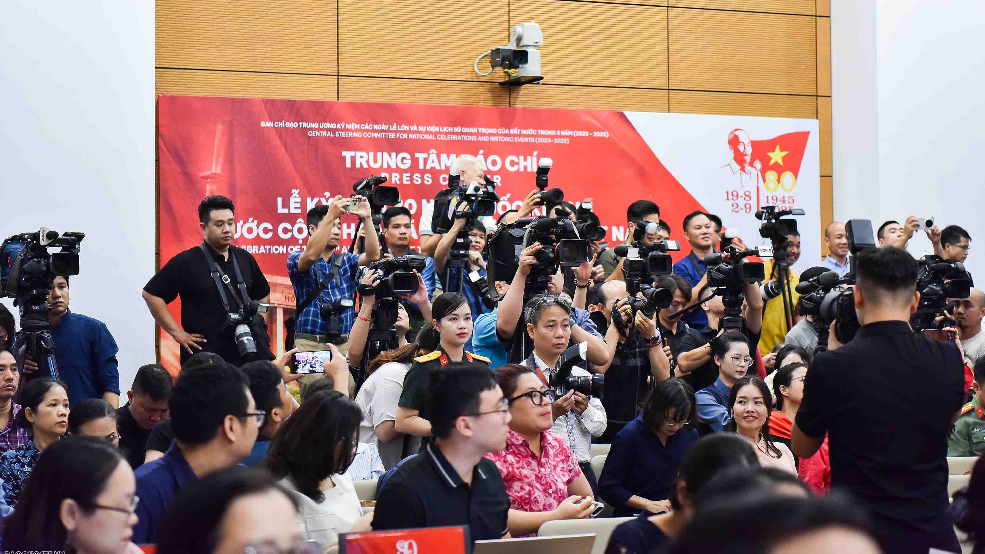 Khai trương Trung tâm báo chí Lễ kỷ niệm 80 năm Quốc khánh 2/9