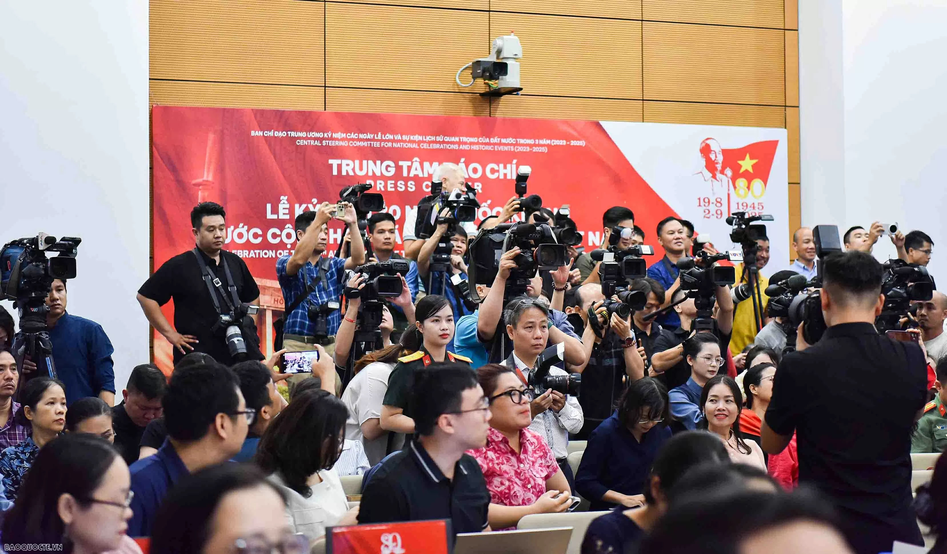 Khai trương Trung tâm báo chí Lễ kỷ niệm 80 năm Quốc khánh 2/9