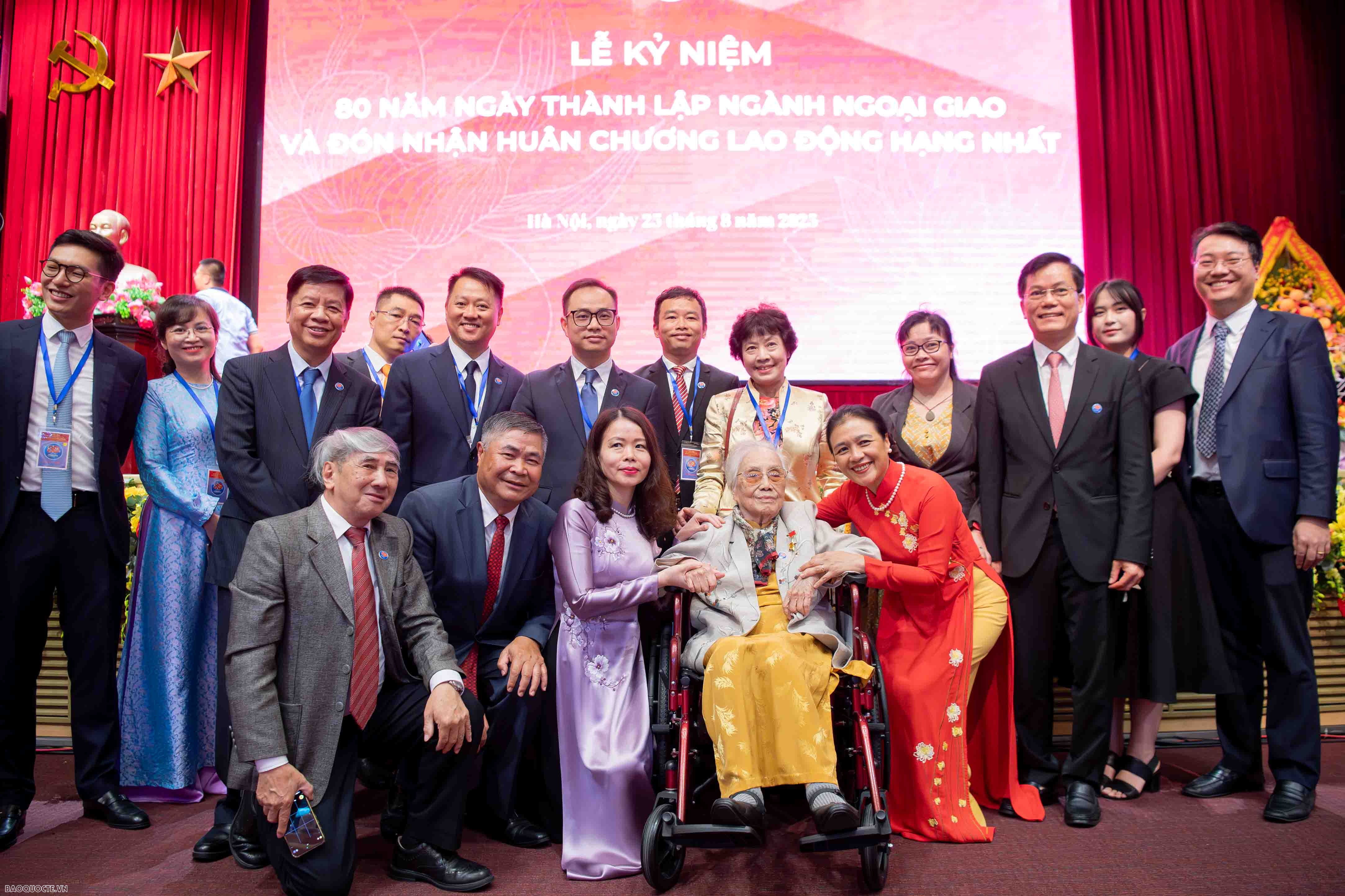 Những hình ảnh tại lễ kỷ niệm 80 năm thành lập ngành Ngoại giao