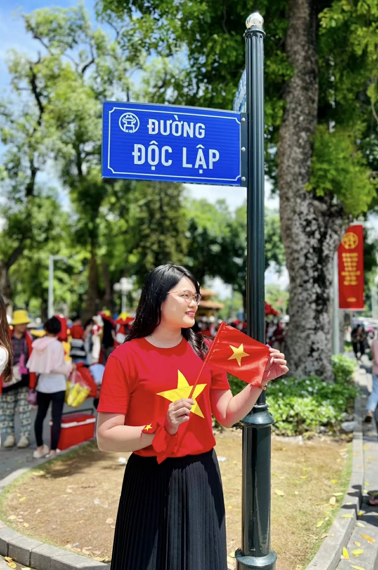 Người dân đổ về Ba Đình check-in Người dân đổ về Ba Đình check-in