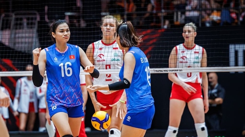 VĐV Thị Như Quỳnh ghi nhiều điểm nhất cho tuyển bóng chuyền nữ Việt Nam tại giải vô địch thế giới