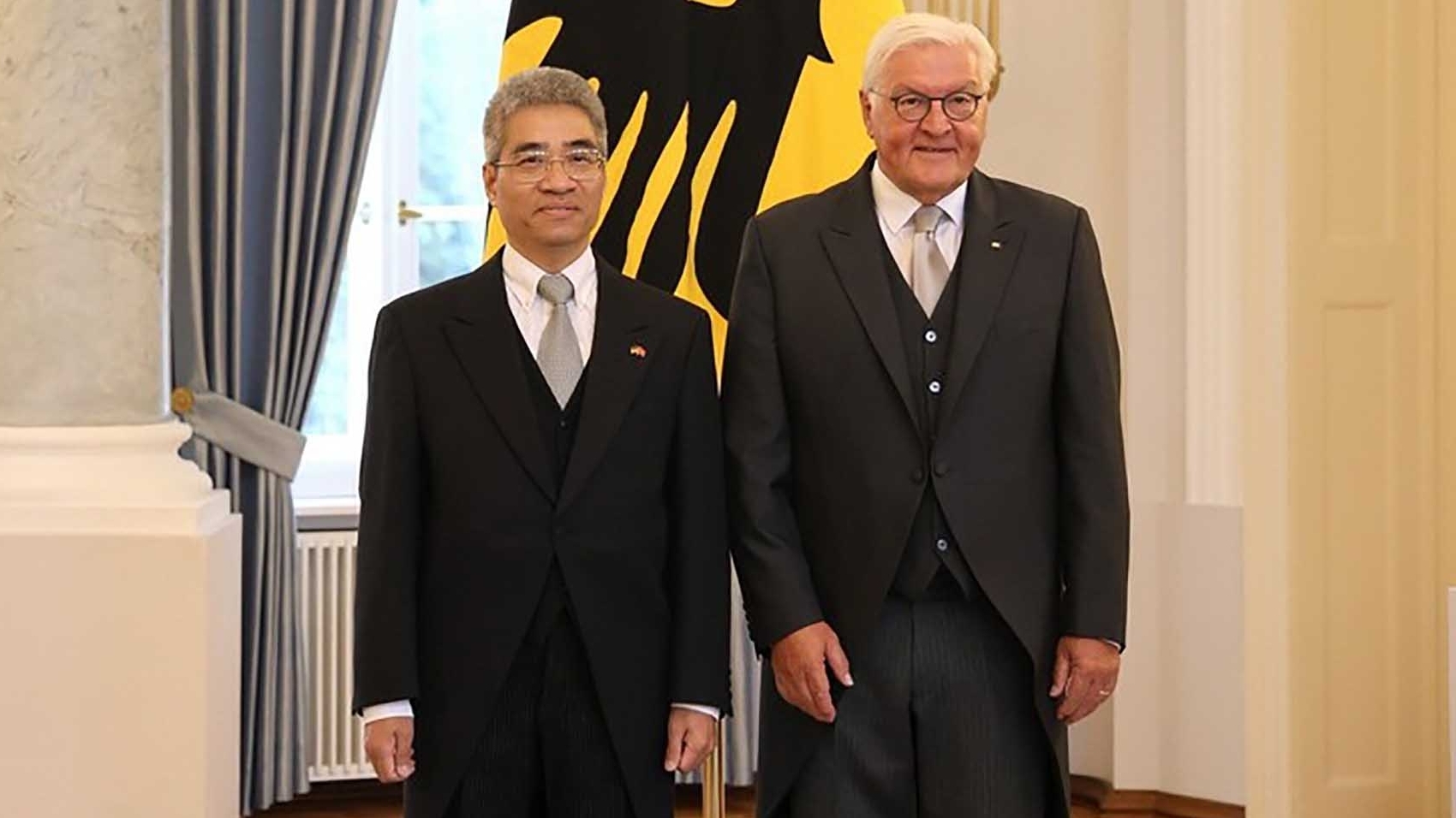 Đại sứ Nguyễn Đắc Thành trình Thư ủy nhiệm lên Tổng thống Đức