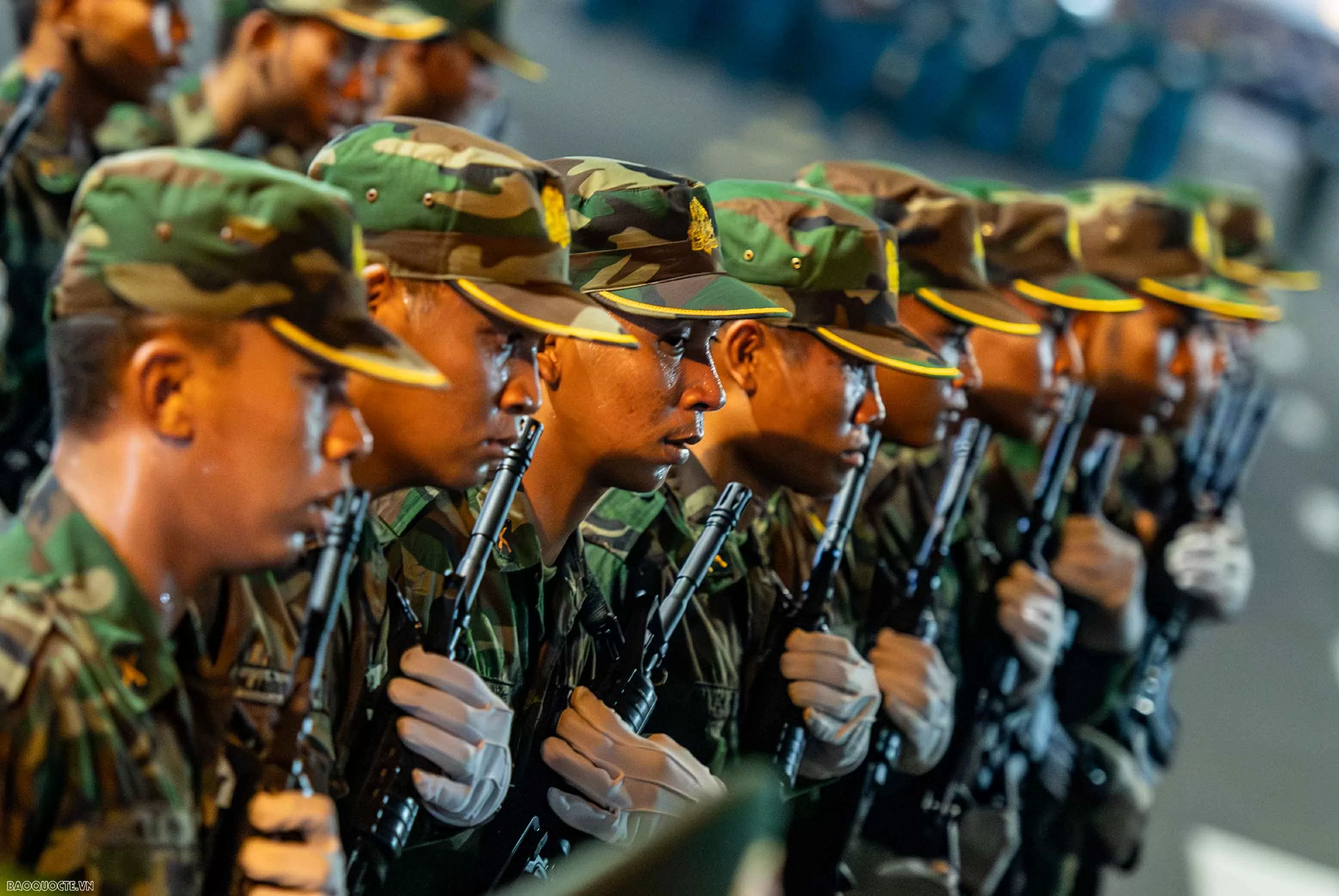 Ngắm dàn quân nhân Nga, Lào và Campuchia diễu binh tại Quốc khánh Việt Nam Ngắm dàn quân nhân Nga, Lào và Campuchia diễu binh tại Quốc khánh Việt Nam