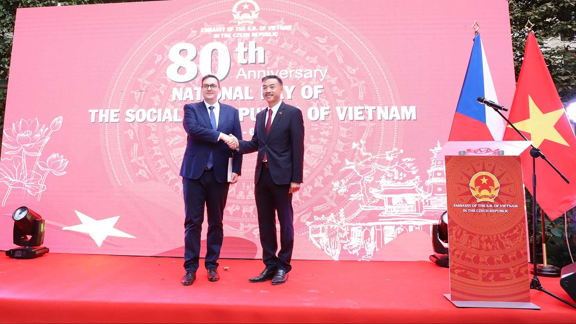 Long trọng kỷ niệm 80 năm Quốc khánh Việt Nam tại Cộng hòa Czech