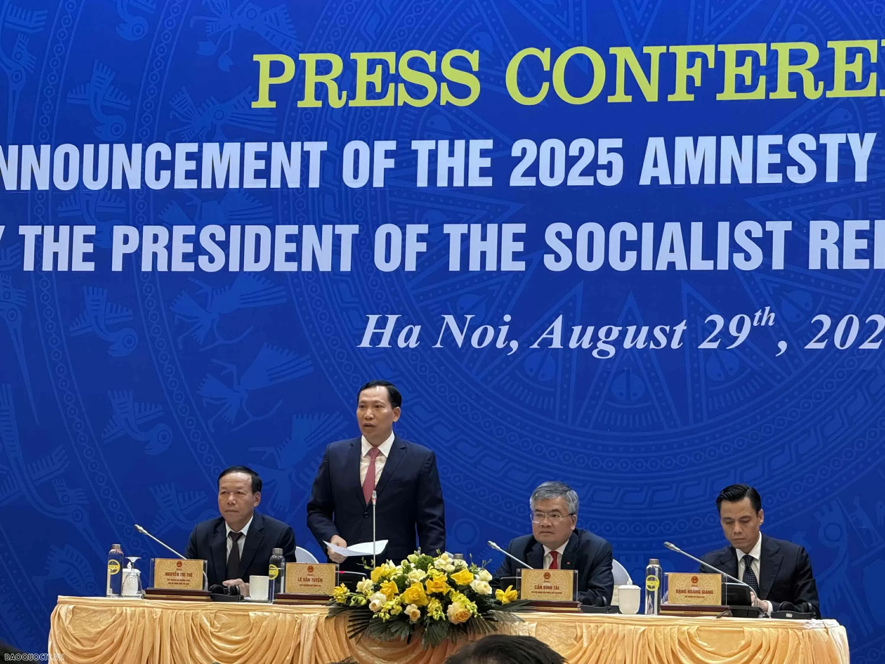 Gần 14.000 phạm nhân được đặc xá đợt 2 năm 2025 Gần 14.000 phạm nhân được đặc xá đợt 2 năm 2025