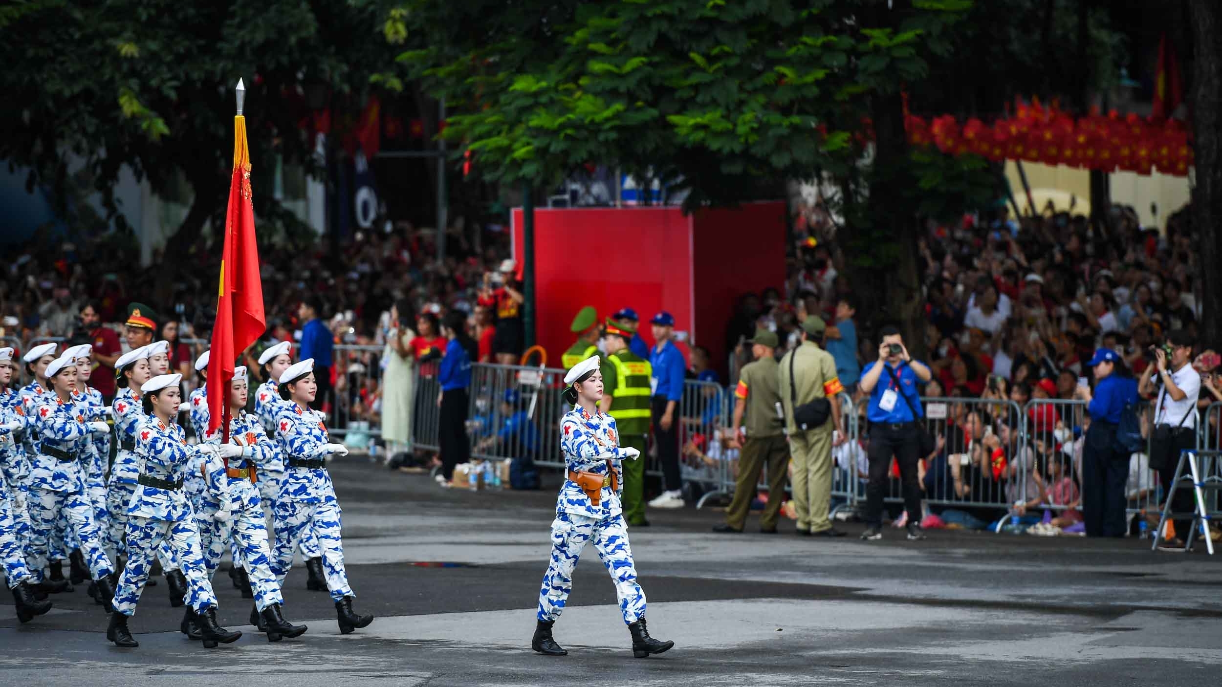 Chi tiết phân luồng giao thông ở Hà Nội từ 18h ngày 1/9 để phục vụ Đại lễ A80