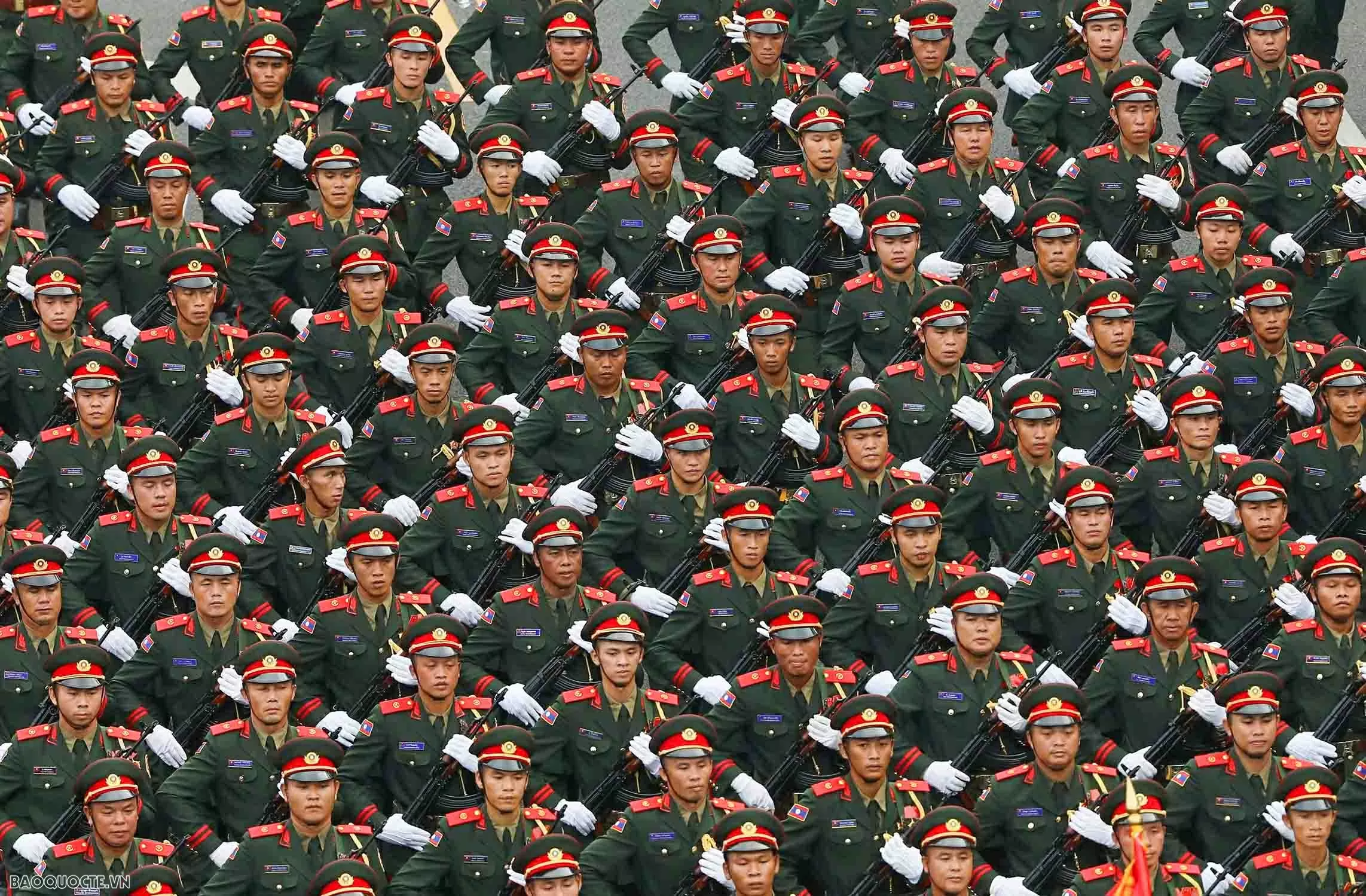 Ngắm 4 khối quân nhân nước ngoài tại tổng duyệt diễu binh Quốc khánh Ngắm 4 khối quân nhân nước ngoài tại tổng duyệt diễu binh Quốc khánh