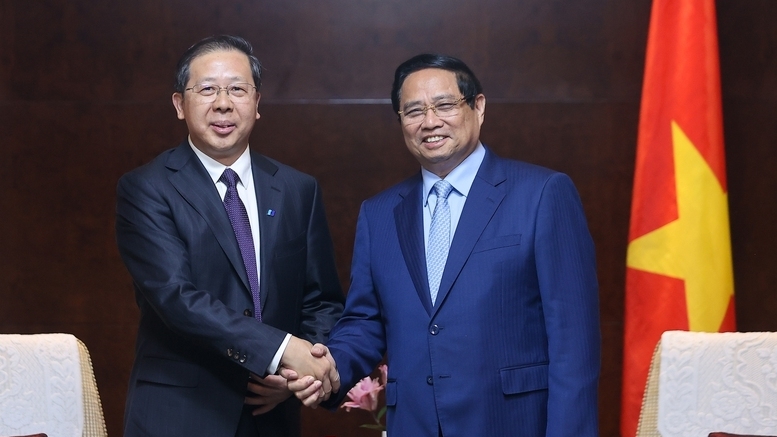 Thủ tướng tiếp lãnh đạo các tập đoàn hàng đầu Trung Quốc muốn mở rộng đầu tư, hợp tác tại Việt Nam