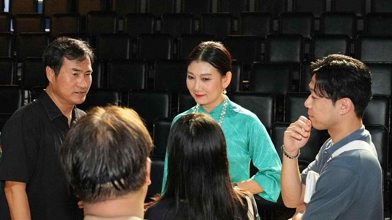 NSND Mỹ Uyên tham gia vở nhạc kịch nổi tiếng của Hàn Quốc