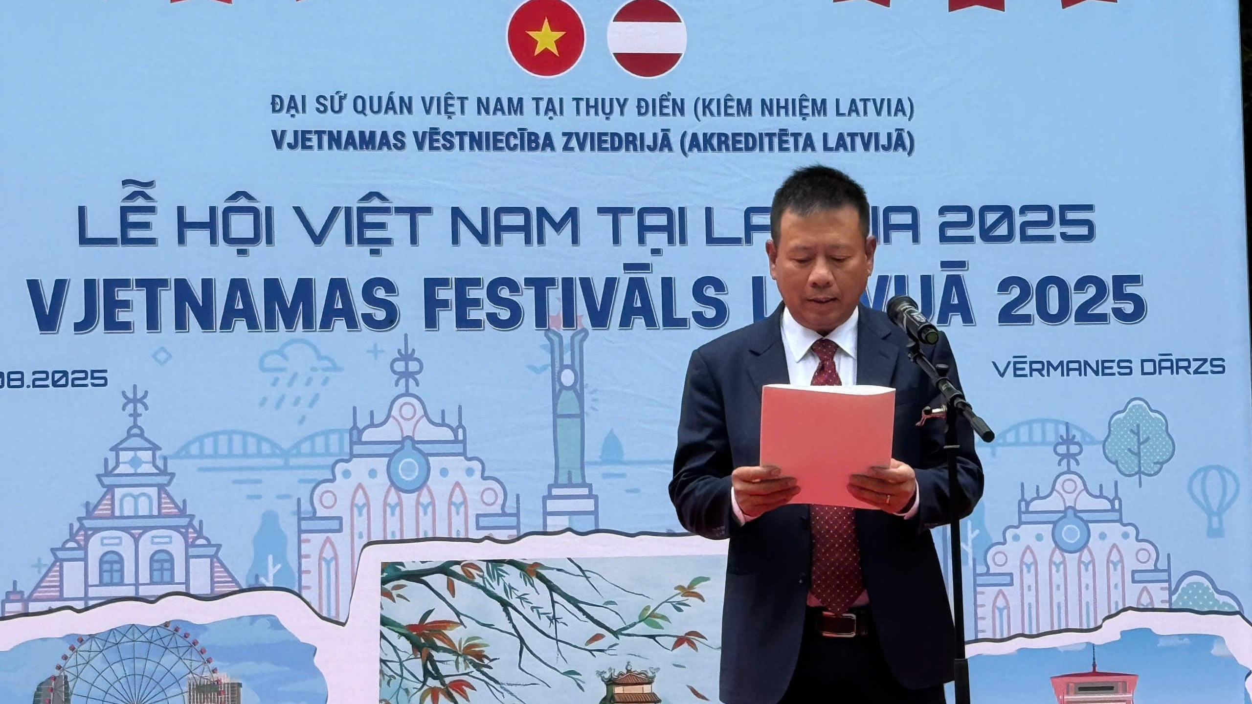 Lễ hội Việt Nam tại Latvia 2025: Lan tỏa văn hóa, cơ hội hợp tác