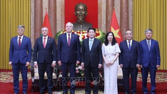 Chủ tịch Hạ viện Belarus: Coi trọng và mong muốn thúc đẩy mạnh mẽ quan hệ với Việt Nam