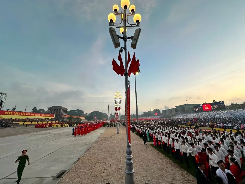 Bắt đầu chương trình diễu binh, diễu hành mừng 80 năm Quốc khánh 2/9 Bắt đầu chương trình diễu binh, diễu hành mừng 80 năm Quốc khánh 2/9