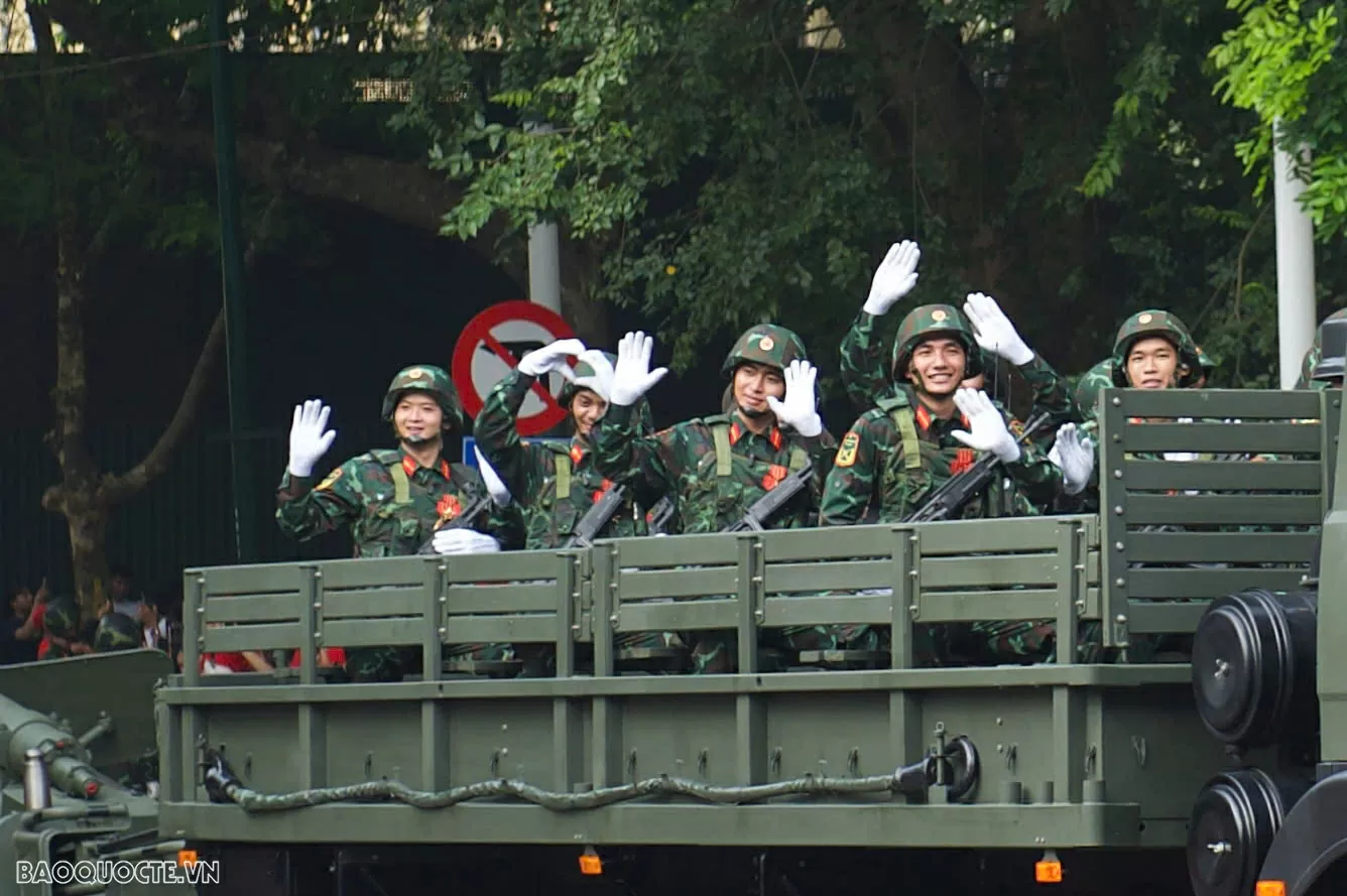 Hình ảnh lễ diễu binh, diễu hành kỷ niệm 80 năm Quốc khánh Hình ảnh lễ diễu binh, diễu hành kỷ niệm 80 năm Quốc khánh