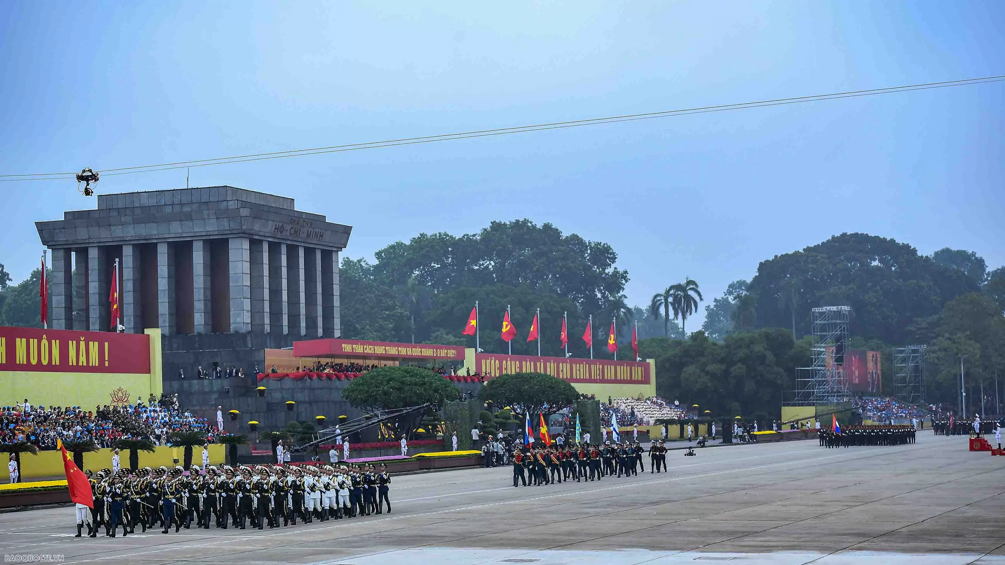 Hình ảnh lễ diễu binh, diễu hành kỷ niệm 80 năm Quốc khánh Hình ảnh lễ diễu binh, diễu hành kỷ niệm 80 năm Quốc khánh