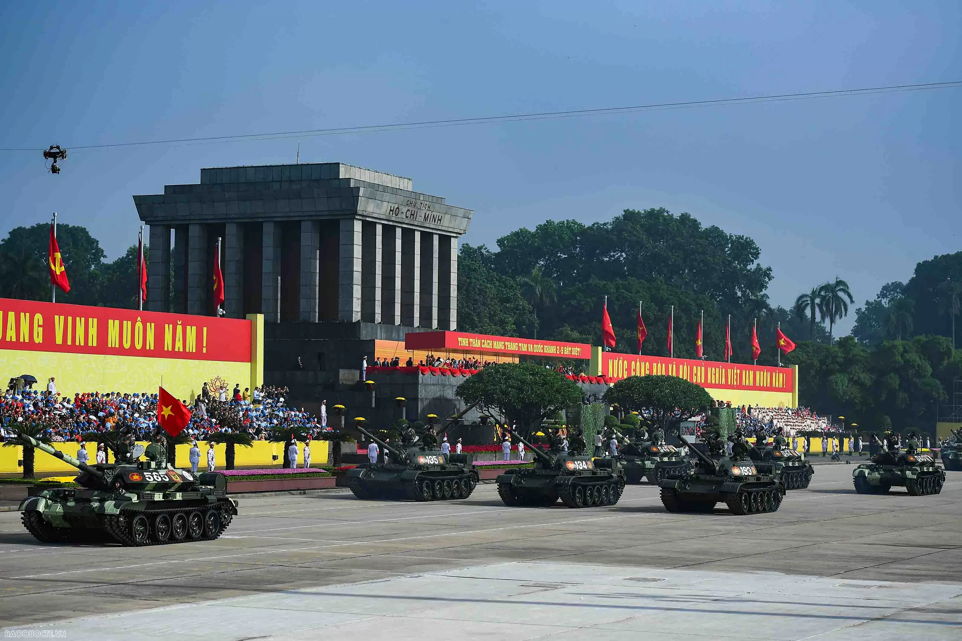 Hình ảnh lễ diễu binh, diễu hành kỷ niệm 80 năm Quốc khánh Hình ảnh lễ diễu binh, diễu hành kỷ niệm 80 năm Quốc khánh