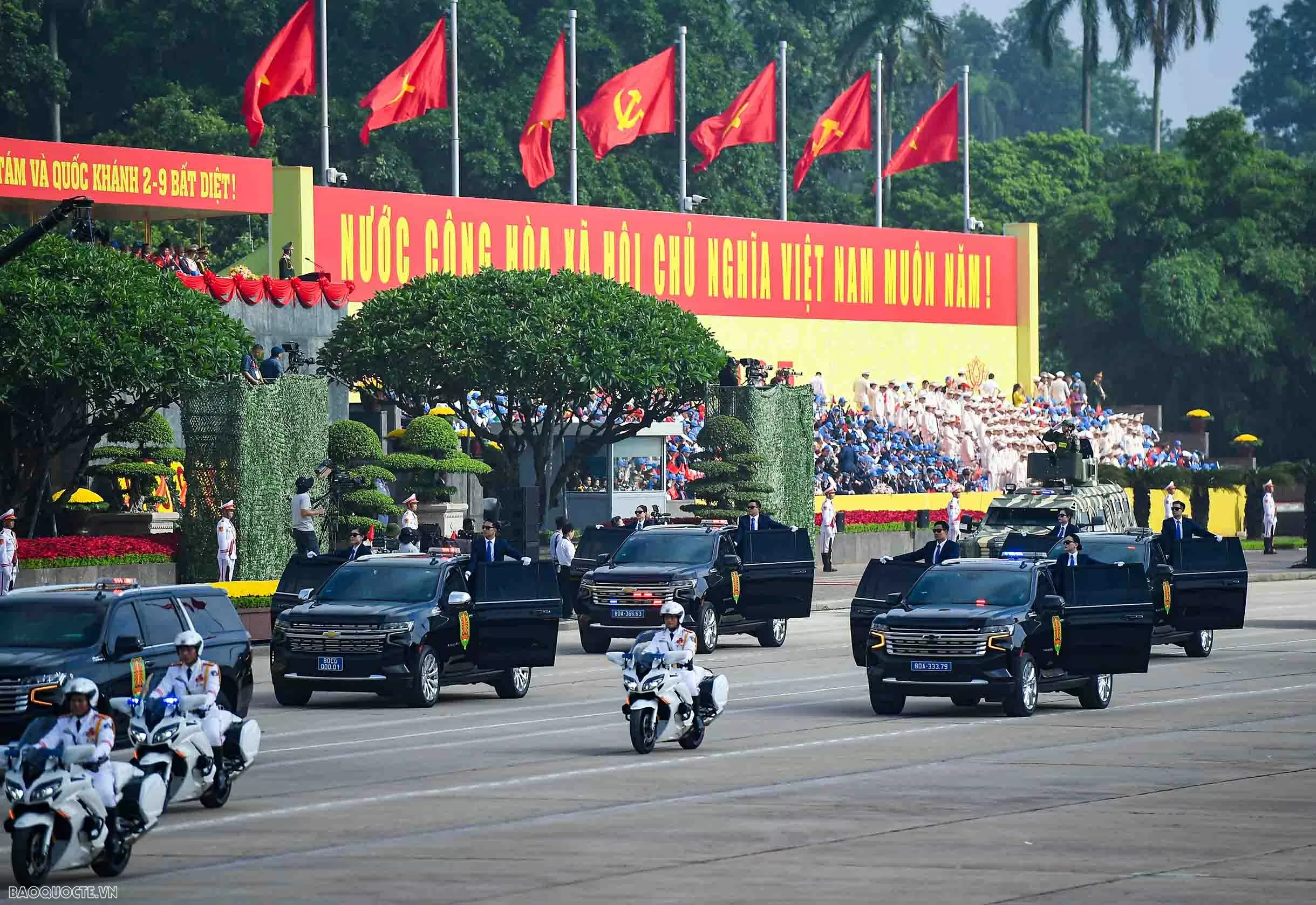 Hình ảnh lễ diễu binh, diễu hành kỷ niệm 80 năm Quốc khánh Hình ảnh lễ diễu binh, diễu hành kỷ niệm 80 năm Quốc khánh