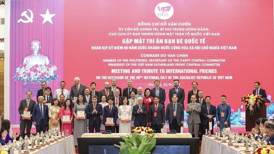 Tri ân tình cảm và đóng góp của bạn bè quốc tế dành cho Việt Nam