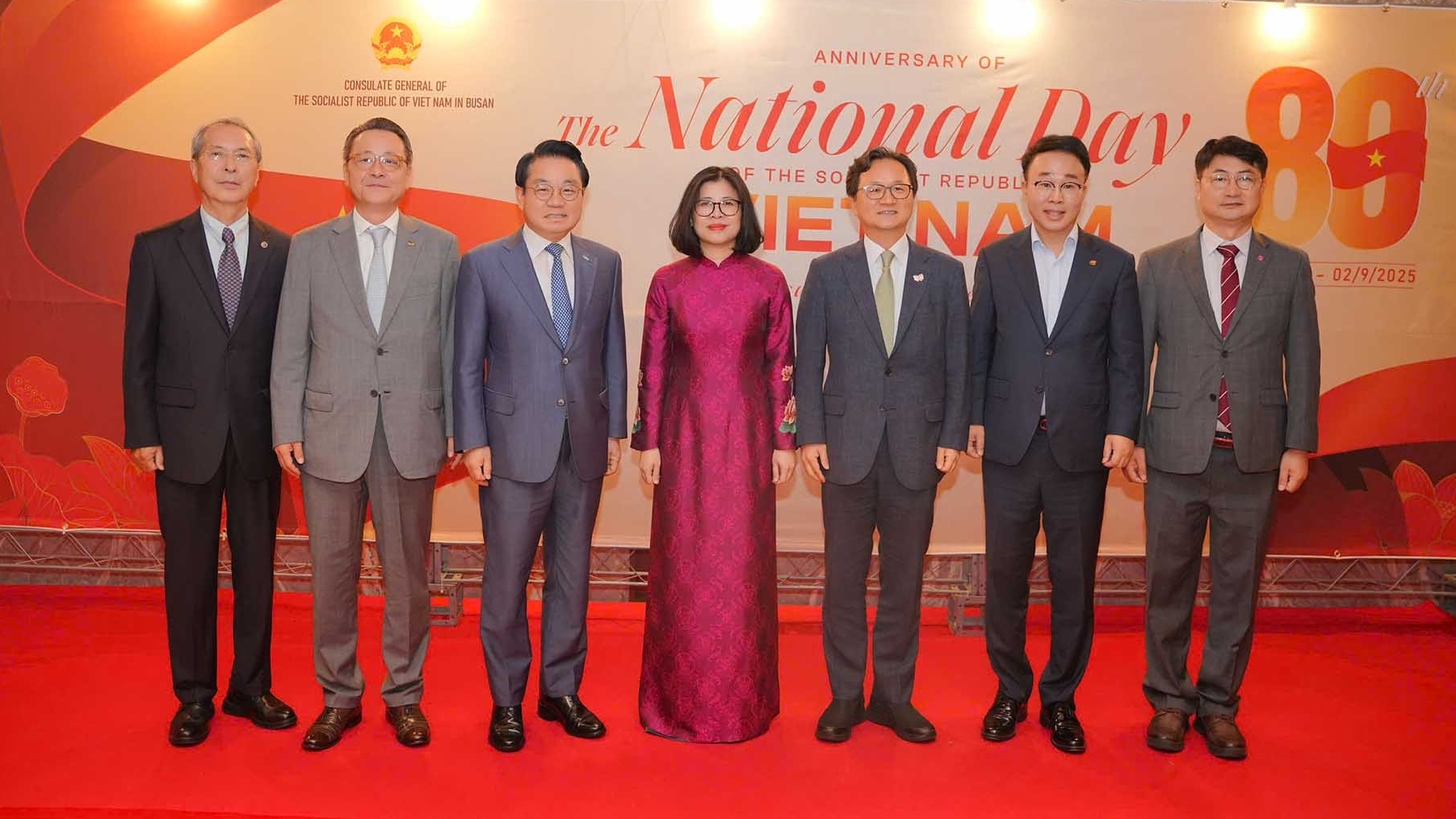 Tổng lãnh sự quán Việt Nam tại Busan kỷ niệm trọng thể 80 năm Quốc khánh 2/9