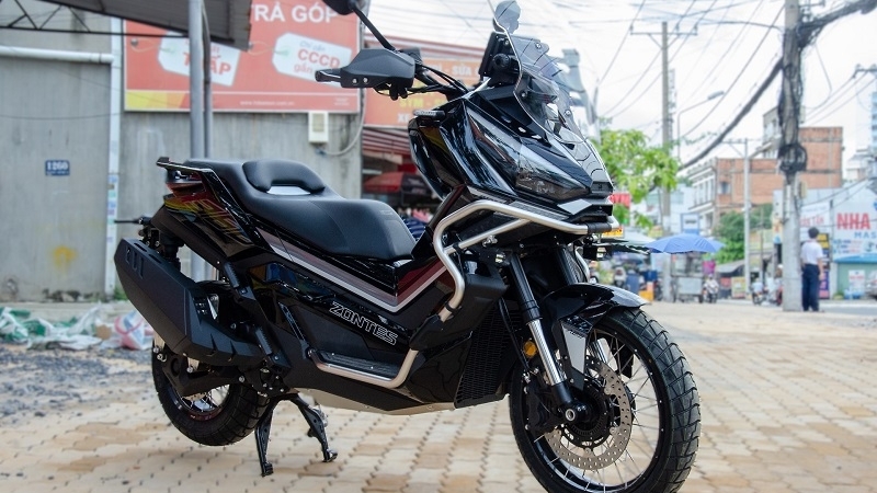 Cận cảnh xe tay ga Zontes 368G vừa về Việt Nam, giá 138 triệu đồng