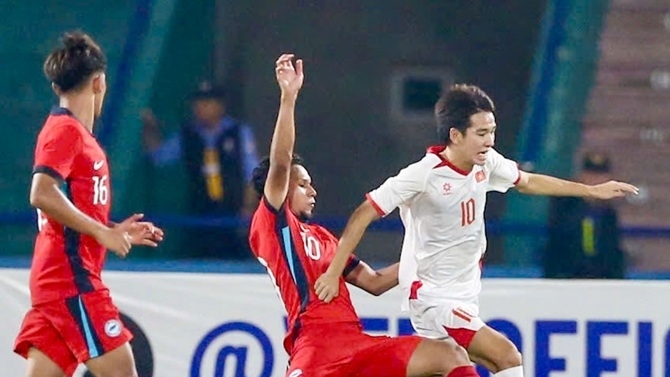 Thắng U23 Singapore, tuyển U23 Việt Nam rộng cửa giành vé VCK châu Á 2026