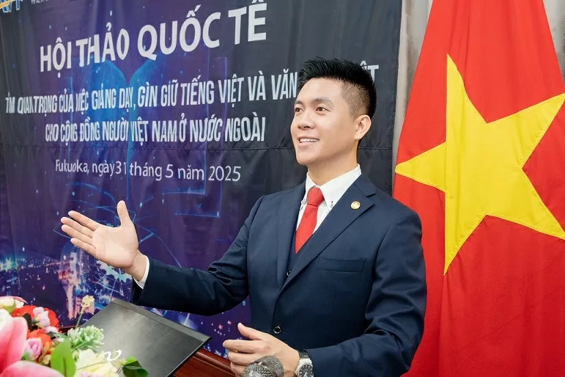 Sứ giả tiếng Việt Nguyễn Duy Anh: Giữ tiếng Việt là giữ hồn dân tộc nơi xứ người