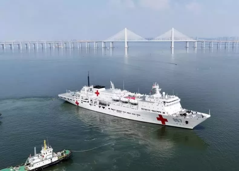 Trung Quốc triển khai sứ mệnh mới ở Mỹ Latinh và Nam Thái Bình Dương. (Nguồn: Chinese Navy) Trung Quốc triển khai sứ mệnh mới ở Mỹ Latinh và Nam Thái Bình Dương. (Nguồn: Chinese Navy)