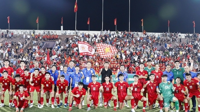 FIFA chúc mừng U23 Việt Nam giành vé vào VCK U23 châu Á 2026