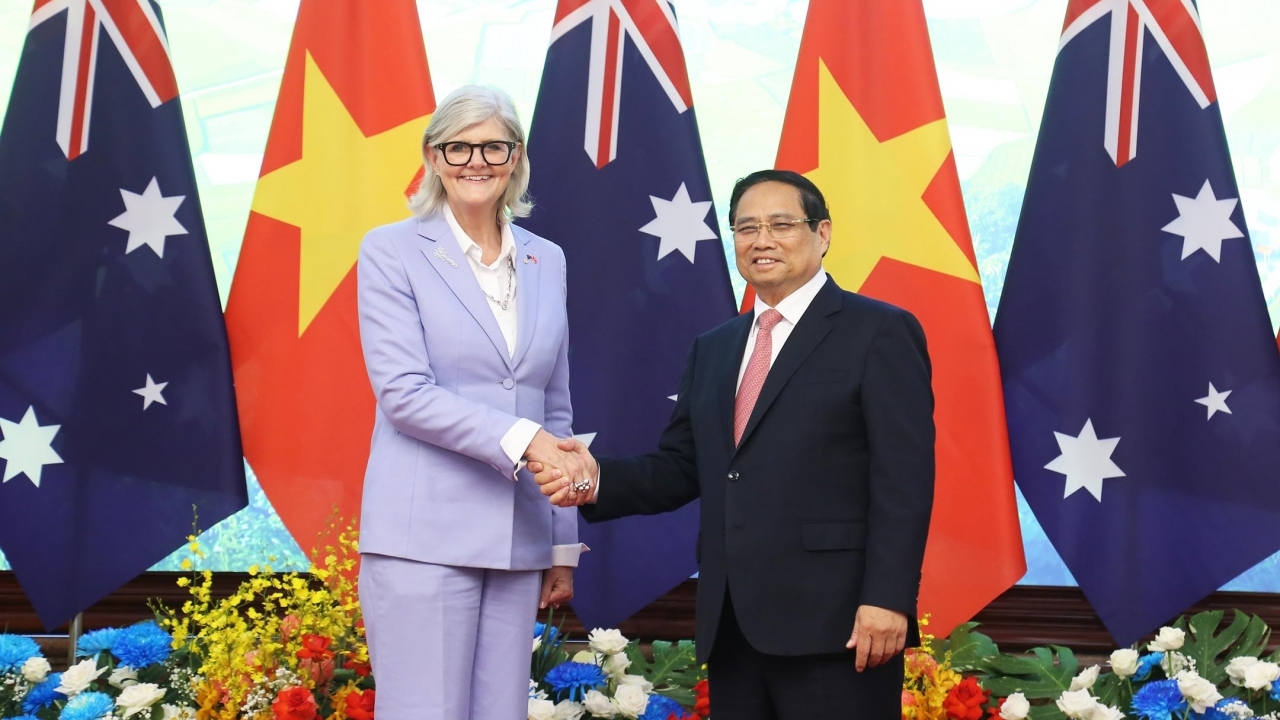 Thủ tướng Chính phủ Phạm Minh Chính hội kiến Toàn quyền Australia Sam Mostyn