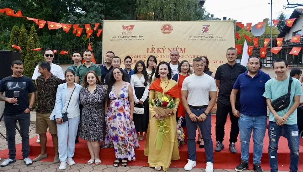 Long trọng tổ chức Lễ kỷ niệm 80 năm Quốc khánh Việt Nam tại Bulgaria Long trọng tổ chức Lễ kỷ niệm 80 năm Quốc khánh Việt Nam tại Bulgaria