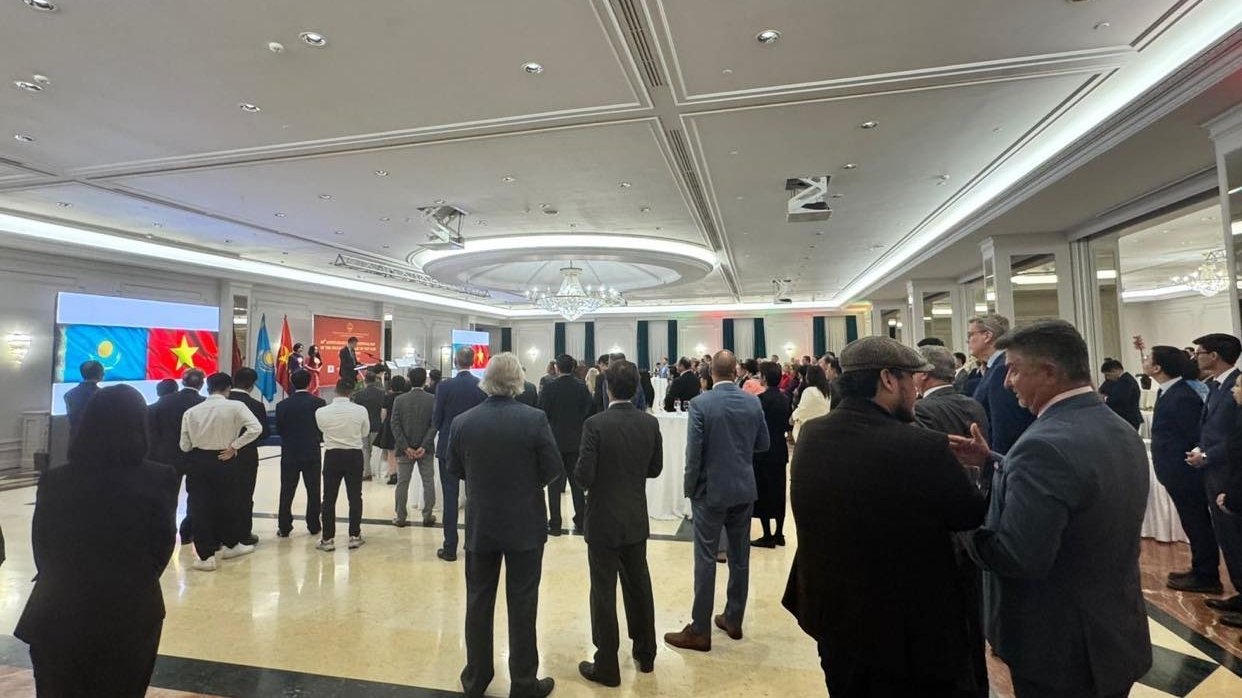 Những thước phim lịch sử và giai điệu ý nghĩa trong Lễ kỷ niệm 80 năm Quốc khánh Việt Nam tại Kazakhstan