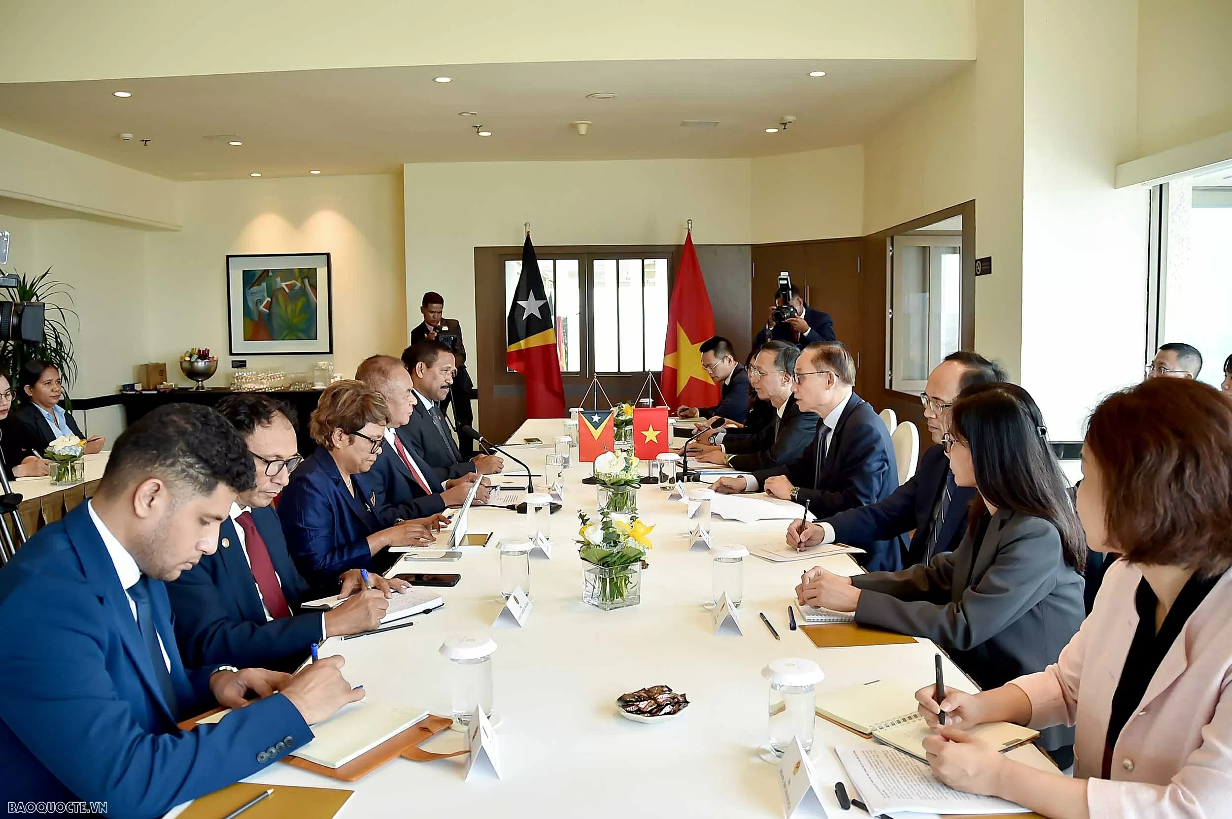 Bộ trưởng Ngoại giao và Hợp tác Timor-Leste trả lời độc quyền TG&VN: Kinh nghiệm phong phú của Việt Nam trong ASEAN là nguồn chỉ dẫn vô giá Bộ trưởng Ngoại giao và Hợp tác Timor-Leste trả lời độc quyền TG&VN: Kinh nghiệm phong phú của Việt Nam trong ASEAN là nguồn chỉ dẫn vô giá