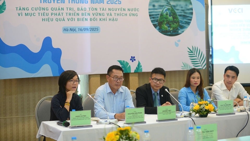 Doanh nghiệp 'chung tay' quản trị tài nguyên nước bền vững