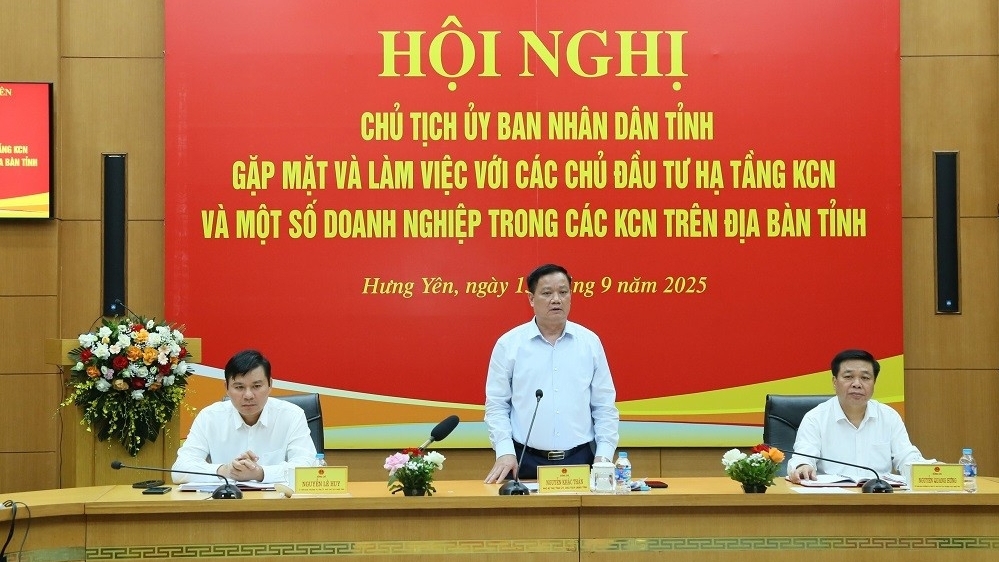 Chủ tịch UBND tỉnh Hưng Yên: 'Coi khó khăn của doanh nghiệp là khó khăn của chính mình'