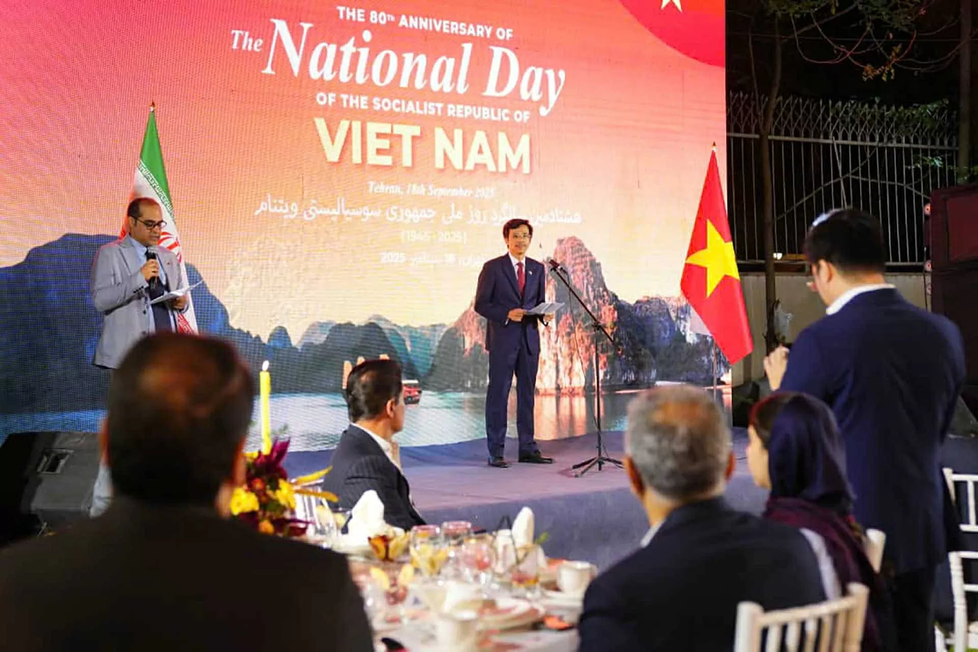 Đại sứ quán Việt Nam tại Iran long trọng kỷ niệm 80 năm Quốc khánh 2/9