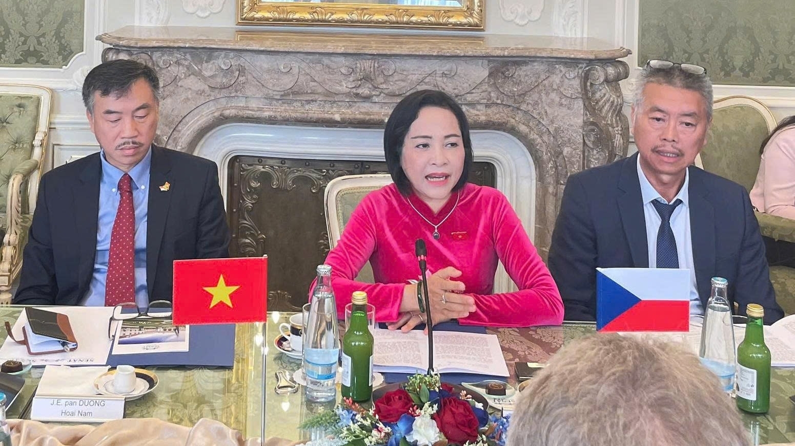 Phó Chủ tịch Quốc hội Nguyễn Thị Thanh thăm, làm việc tại Cộng hòa Czech