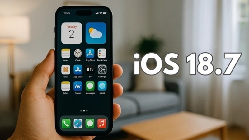Apple phát hành iOS 18.7 dành cho iPhone không lên được iOS 26