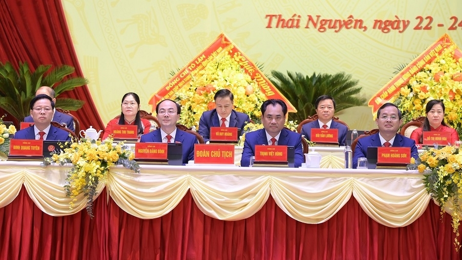 Khai mạc Đại hội đại biểu Đảng bộ tỉnh Thái Nguyên lần thứ I