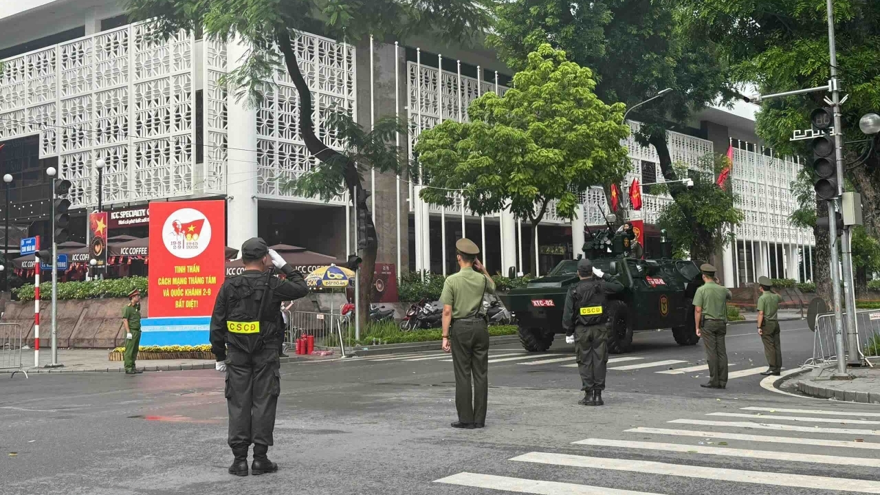 Lực lượng công an nhân dân giữ vững an ninh trật tự, bảo đảm tuyệt đối an toàn đại hội đảng bộ các cấp