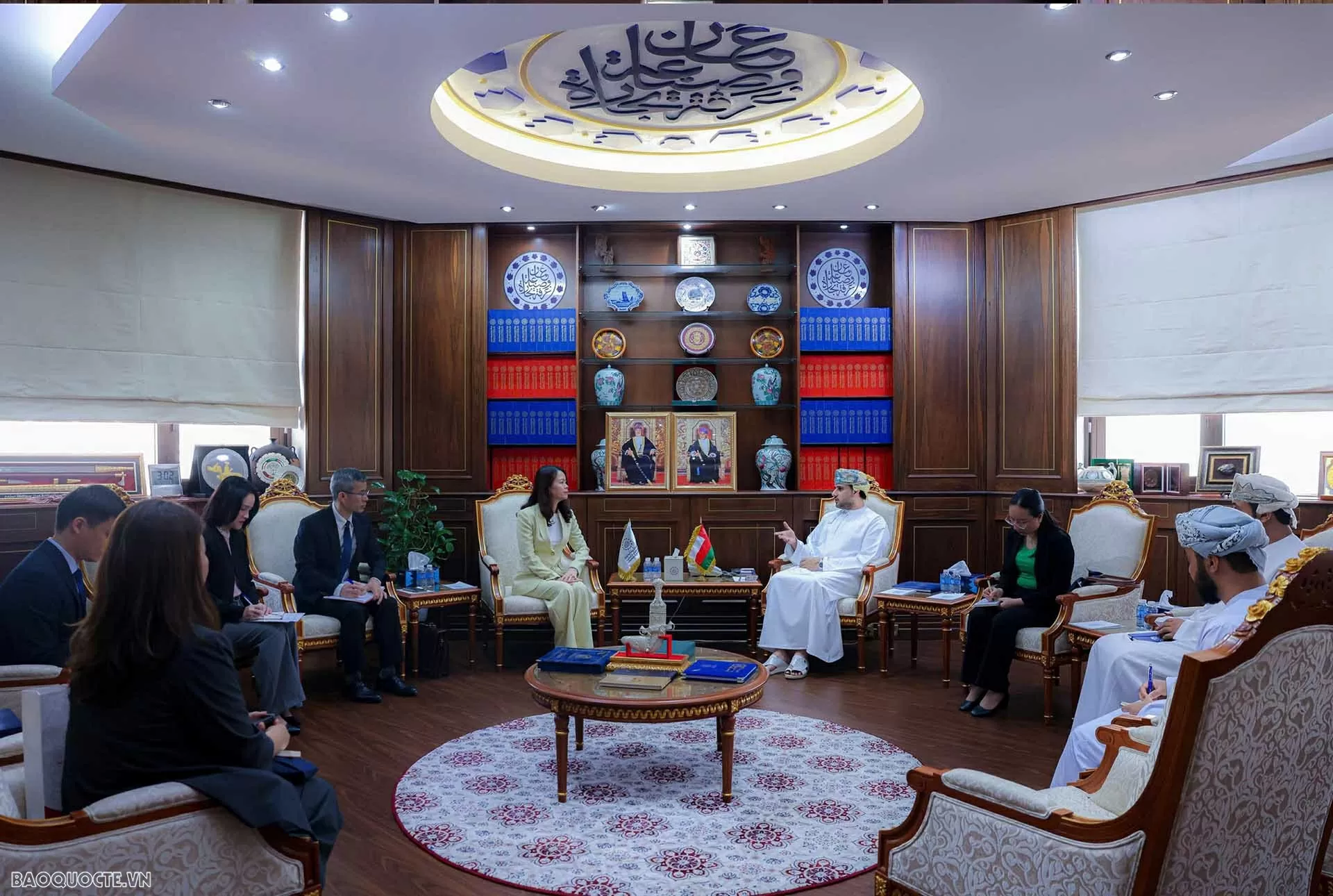 Việt Nam mong muốn tăng cường quan hệ hợp tác nhiều mặt với Oman Việt Nam mong muốn tăng cường quan hệ hợp tác nhiều mặt với Oman