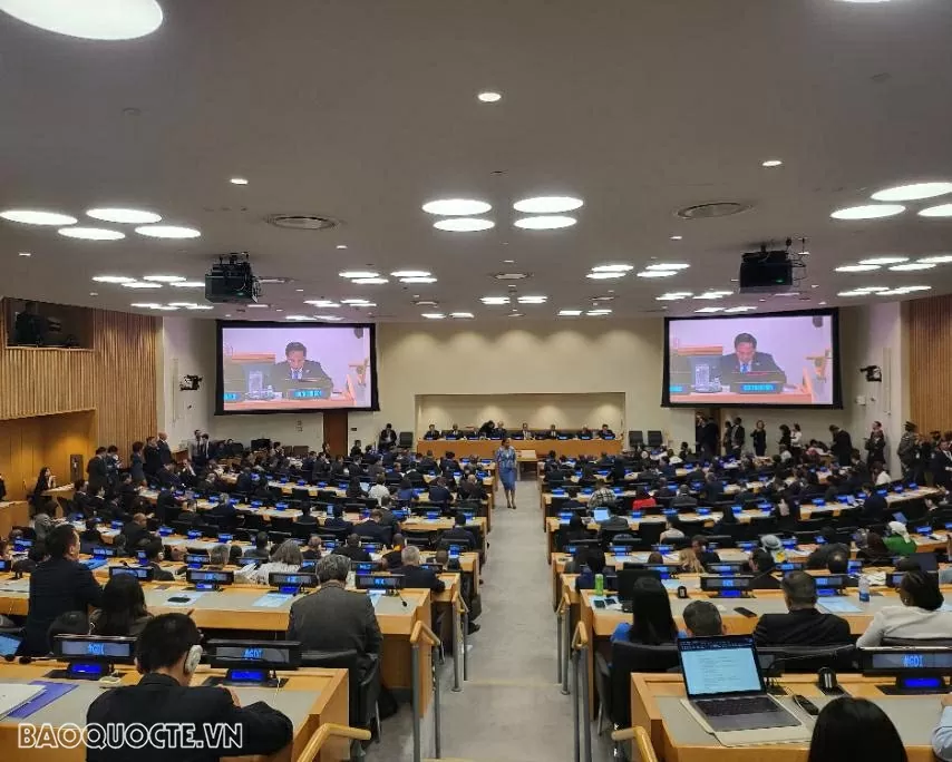 Phó Thủ tướng Bùi Thanh Sơn dự Phiên họp cấp cao về Sáng kiến phát triển toàn cầu Phó Thủ tướng Bùi Thanh Sơn dự Phiên họp cấp cao về Sáng kiến phát triển toàn cầu