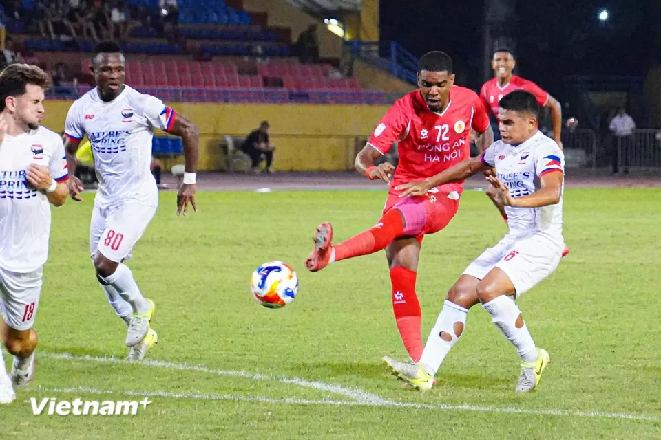 Shopee Cup 2025/26: Hậu vệ Cao Pendant Quang Vinh ghi bàn, CLB Công an Hà Nội thắng nhẹ Cebu FC Shopee Cup 2025/26: Hậu vệ Cao Pendant Quang Vinh ghi bàn, CLB Công an Hà Nội thắng nhẹ Cebu FC